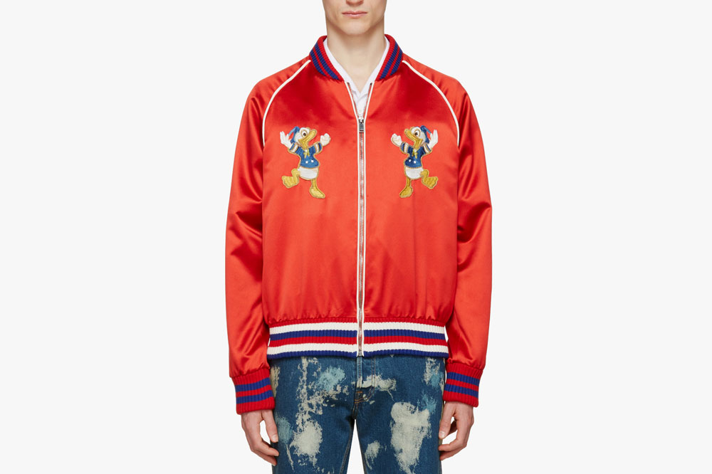A piece from the Donald Duck capsule collection by Gucci 